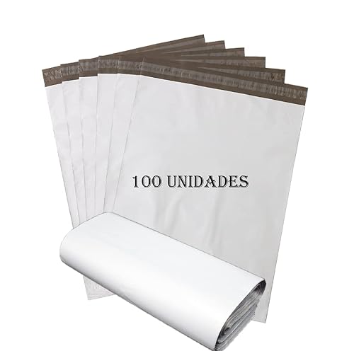 100 PCS 5 tamaños de sobres plastico, bolsas de envio, para envios de paquetes de ropa vinted (25cmX31cm)