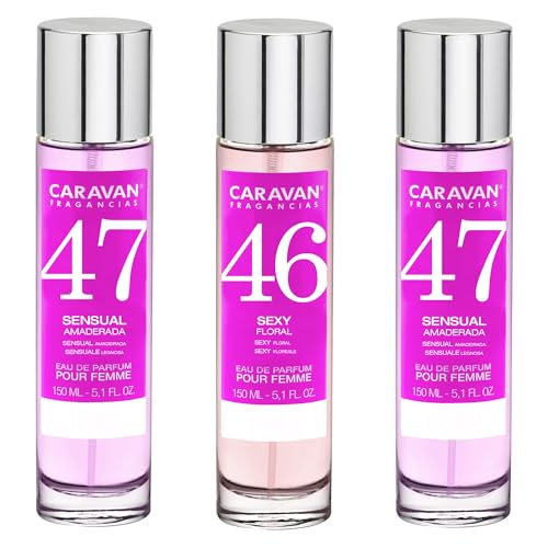 3x Caravan Perfume de Mujer Nº46 (2) Nº47-150ml.