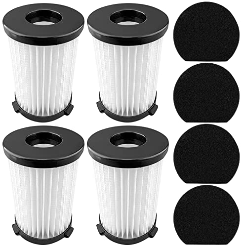 4 filtros y 4 esponjas para Aspiradora Cecotec Conga Thunderbrush 520 550 560 e Handyforce 2761 2759