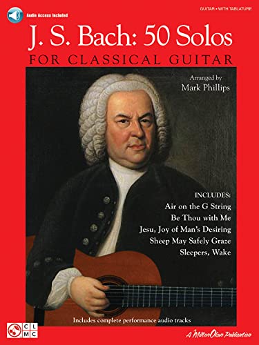 50 solos for classical guitar guitare +enregistrements online