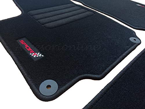 Accesorionline Alfombrillas compatibles con Seat Toledo II 1999-2005 MK2 alfombras esterillas FR