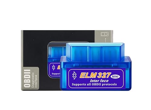 ACM OBD2 OBD-II Diagnosis | Mini ELM327 Interfaz Bluetooth | Herramienta Coche Auto Diagnónstico y Análisis | obd2 Diagnosis Bluetooth | OBD2 Mini Diagnosis Coche | Interfaz Diagnosis OBD Escaner