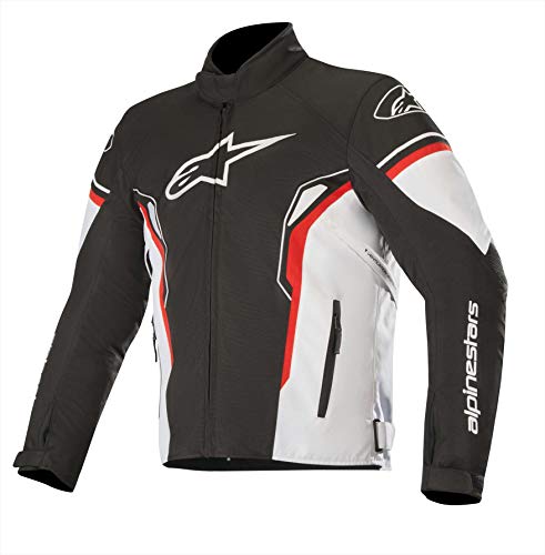 Alpinestars Chaqueta moto T-sp-1 Waterproof Jacket Negro Blanco Rojo, Negro/Blanco/Rojo, S