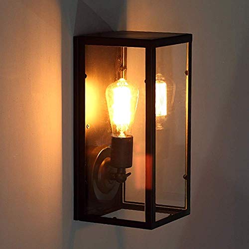 American Country Retro Industrial Style Iron5-10 Square Meters Corridor Aisle Restaurant Bar Lighting Lighting High Taste Hallway Wall Lantern