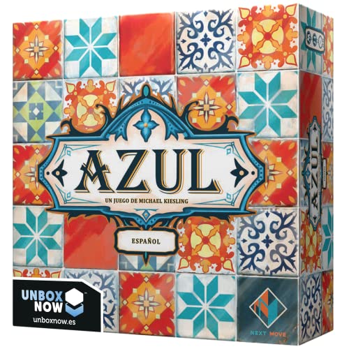 Asmodee - Unbox Now - Azul - Juego de Mesa de 1 a 4 jugadores en Español