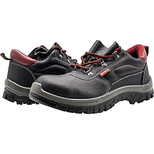 Bellota 7230141S3 - Zapatos de Seguridad Classic de Hombre y Mujer (Talla 41) de Piel Hidrofugada con Forro Acolchado Transpirable