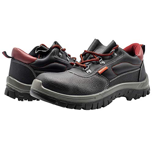 Bellota 7230145S3 - Zapatos de Seguridad Classic de Hombre y Mujer (Talla 45) de Piel Hidrofugada con Forro Acolchado Transpirable