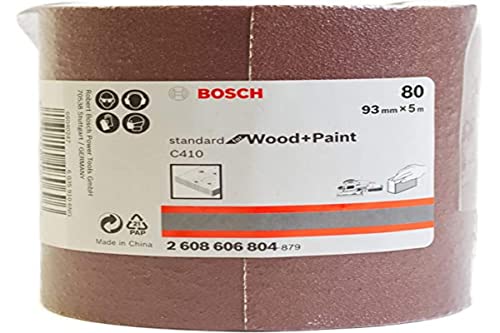 Bosch Profesional 2 608 606 804 - Rodillo lijador 93 mm, 5 80 (pack de 1)