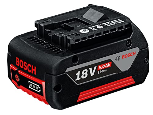 Bosch Professional 18V System GBA 18V 5.0Ah - Batería de litio (1 batería x 5.0 Ah, tecnología Coolpack)