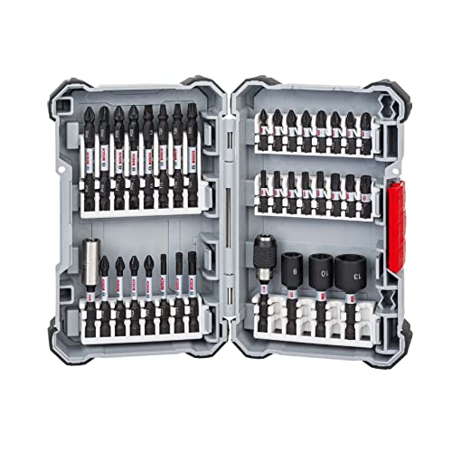 Bosch Professional 36 unidades Set de puntas de atornillar (Impact Control, Pick and Click, Accesorios Atornilladores de Impacto)