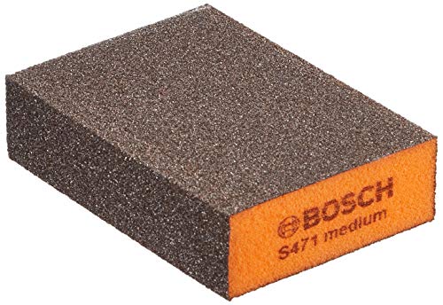 Bosch Professionnal 1x Taco Best for Flat and Edge (para preparar madera, 69 x 97 26, Medio, Accesorios Lijado a mano)