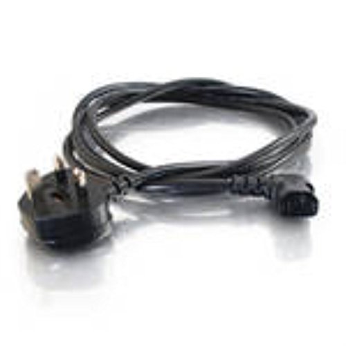 Cables To Go Universal Power Cord - Cable De Alimentación - Iec 320 En 60320 C13 (H) - Nema 5-15 (M) - 2 M - Moldeado, Conector De 90 Grados