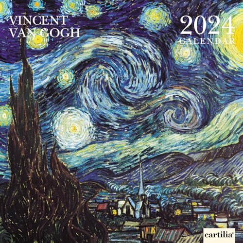 Calendario de pared 2024 30 x 30 cm Vicente Van GoGH (FP007) Cartlia