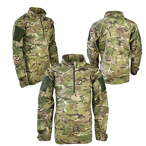 Camiseta de BTP/Multicam UBACS Under Armour para niños, ropa militar del ejército, Multicámara, 12-13