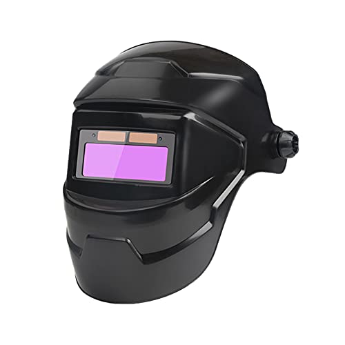 Casco de Soldadura Solar, Capucha con Oscurecimiento Automático LED con Rango de Sombra Amplia Ajustable 4/9-13 para Mig/Tig/Arc/soldadura por arco/WElder MAsk/corte por plasma