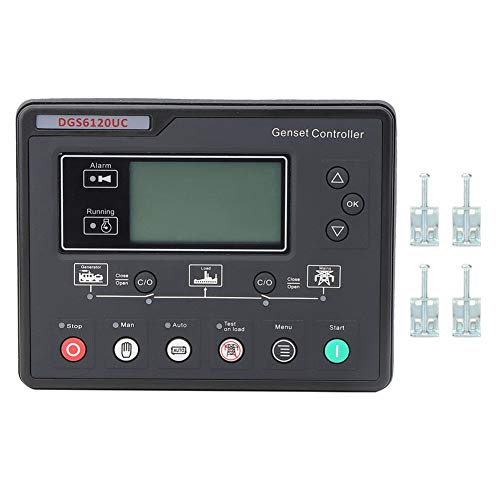 Controlador de grupo electrógeno DGS6120UC Parámetros de prueba de reemplazo para equipos de máquinas