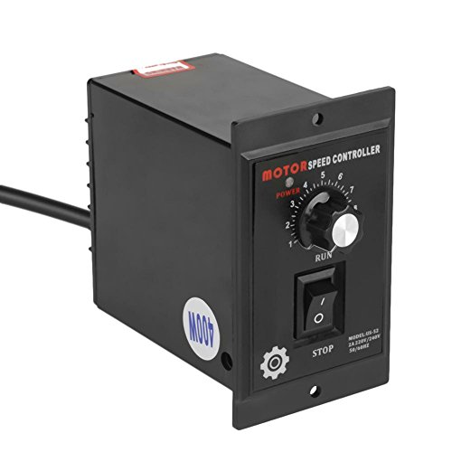 Controlador de velocidad del motor - CA 220V Regulador de velocidad del motor hacia adelante y hacia atrás para dispositivos de control de velocidad, 400W