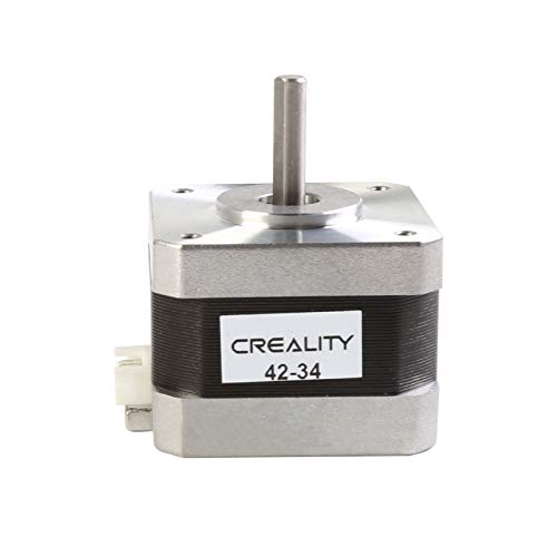 Creality Stepper Motor 42-34 para Impresora 3D, 2 Fases, 0,8 A, 1,8 Grados, 0,4 N.M 42-34, Motor paso a paso para Ender-3 X/Y/Z y Eje Z CR-10 Serie Z