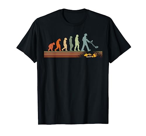 Detector de metales Evolución Detectoring Metaldetector Camiseta