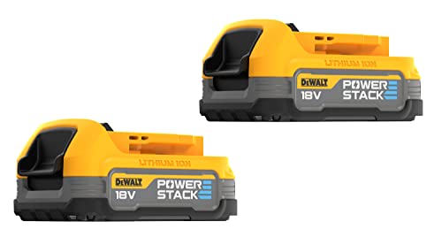 DEWALT DCBP034E2 - Kit de batería de arranque (18 V, 2 unidades, 1,7 Ah)