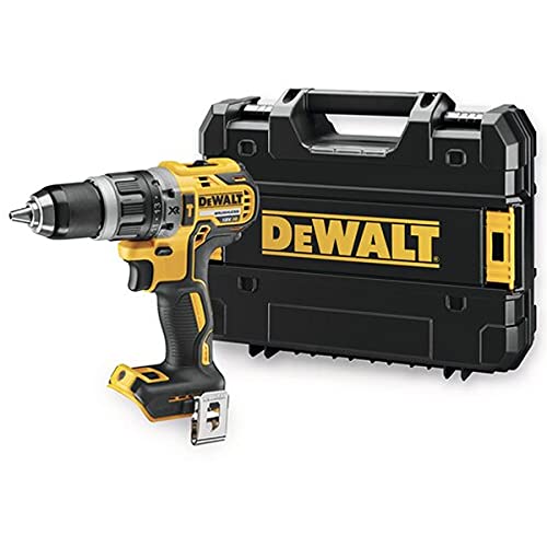 DEWALT DCD796NT-XJ - Taladro percutor sin escobillas XR 18V de 70 Nm, sin cargador/batería con maletín TSTAK