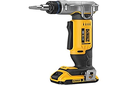 DeWalt DCE400D2-QW-Expandidora de Tubo XR 18V con 2 baterías Li-Ion 2Ah.Incluye Cabezal Ø16,20 y 25mm y maletín TSTAK