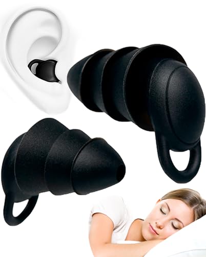 Earfit Zone Tapones Oidos Ruido Dormir Silicona Reutilizable - Cancelación de Ruido para dormir - Reducción de ruido - Protección auditiva suave para la sensibilidad al ruido- Talla única - SNR 26dB