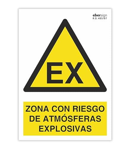 EberSign | Señal de Advertencia "Zona con Riesgo de Atmósferas Explosivas"