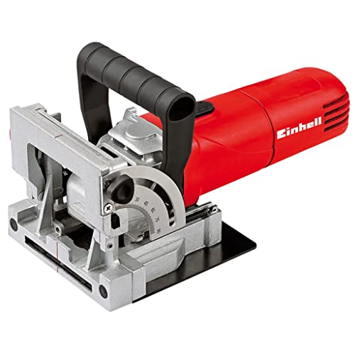 Einhell engalletadora - TC-BJ 900. 860 W, 11000 1 / min de ralentí, 14 mm de profundidad máxima de fresado, ajuste continuo. altura y ángulo, bolsa recolectora de polvo