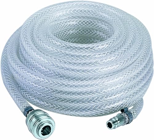 Einhell Original Manguera tela 15 m (accesorios para compresores, 15 m, diámetro interior 6 mm, rosca interior R 1/4'', presión trabajo máx. 15 bar, adecuada para todos los compresores habituales)