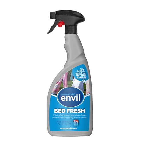 Envii Bed Fresh – Aerosol - Limpiador de Manchas Colchones Natural y Neutralizador de Olores – Limpia Colchones Manchas – 750ml