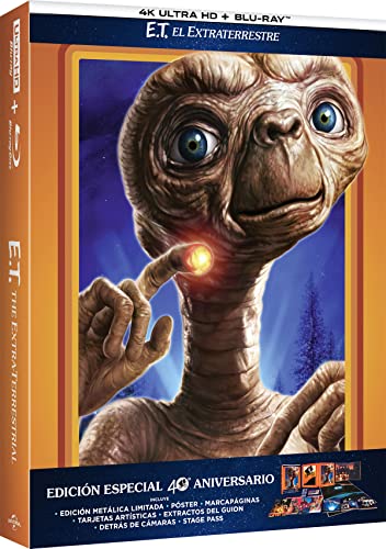 E.T. El extraterrestre (4K UHD + Blu-ray) (Ed. especial metálica) [Blu-ray]