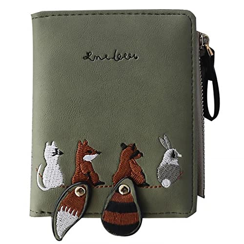 GALPADA 1 Pc Cartera con Estampado De Bichos Monederos para Mujer Billetera Estetica Linda Billetera Lindas Carteras Moda De Chicas Billetera Mujer Linda Bolso Bolsillo Niño Metal