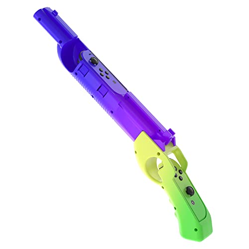 Game Gun Para Splatoon 3 Compatible con N-Switch/OLED Joycons, accesorio de juego de controlador de pistola Joy-Con de repuesto para juegos de disparos de interruptor