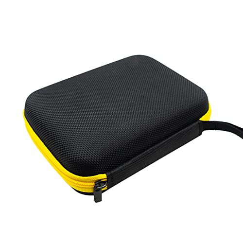 GuoQiao - Funda de viaje portátil para RG35XX/RG353VS/Miyoo Mini Plus consola de juegos, organizador a prueba de golpes, plástico PC negro