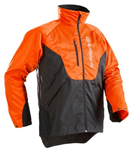 Husqvarna Classic forestal chaqueta, color negro, tamaño Medium - 50