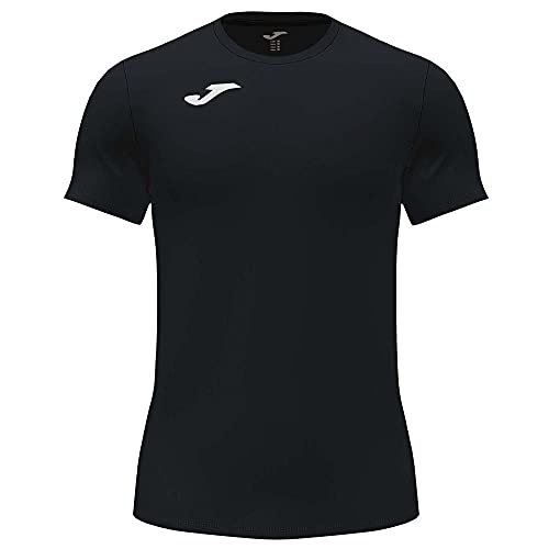 Joma Record II - Camiseta de Running, Hombre, Negro, 2XL