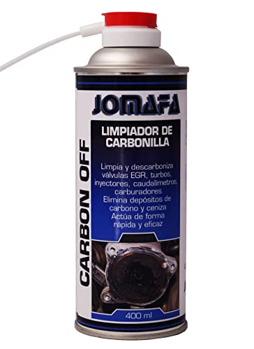 JOMAFA - SPRAY LIMPIADOR DE CARBONILLA 400ML PARA CARBURADOR, ADMISION, VALVULAS EGR.