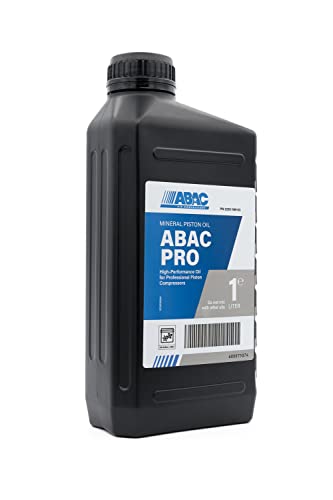 Lata de 1L de aceite lubricante para compresores de pistón ABAC PRO