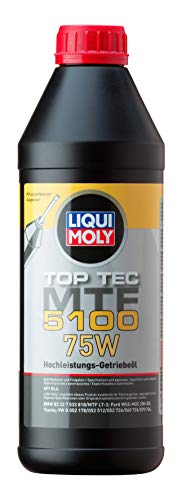 LIQUI MOLY Top Tec MTF 5100 75W | 1 L | Aceite de engranajes | Aceite hidráulico | 20842