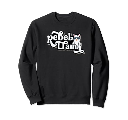 Llama rebelde Sudadera