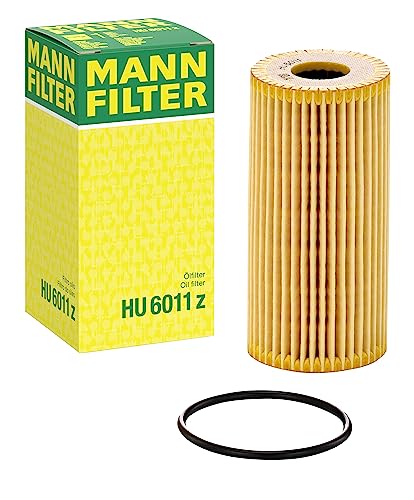 MANN-FILTER HU 6011 z Filtro de aceite – Set de filtro de aceite juego de juntas Para automóviles