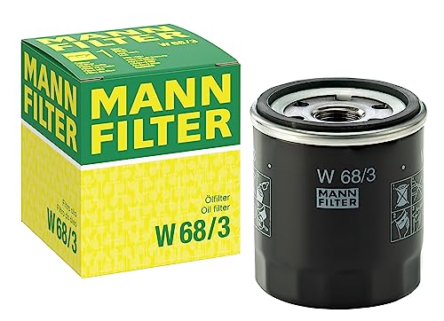 MANN-FILTER W 68/3 Filtro de aceite – Para automóviles y vehículos de utilidad