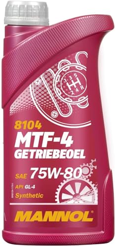 Mannol 8104 MTF-4 Getriebeoel 75W-80 SAE Aceite sintético para engranajes