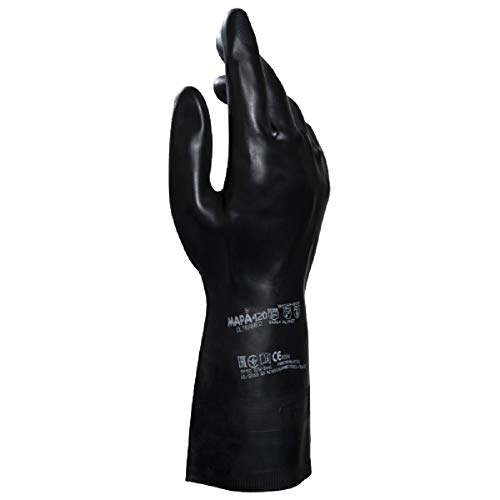 Mapa technic 420 - Juego guantes talla 10 negro 1 par