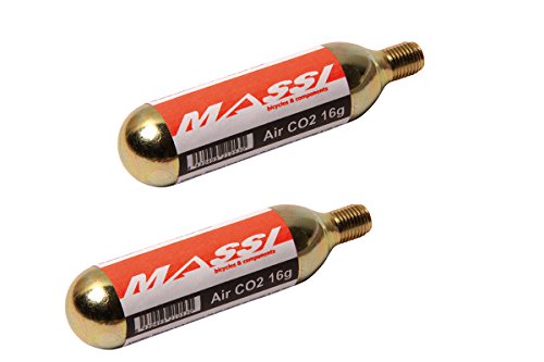 MASSI 38655-2X bombona Aire comprimido Cartuchos co2 16g