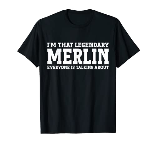 Merlin - Nombre personal de Merlin Camiseta