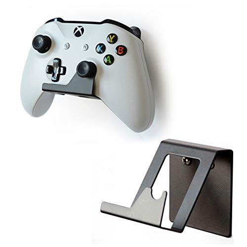 Monzlteck - Soporte de pared para mando de Xbox One S/X/Nintendo Switch Pro, diseño antideslizante (2 unidades)