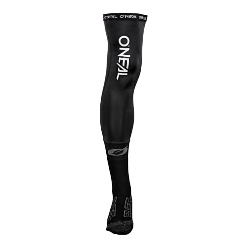 O'Neal | Calcetines de Motocross | Motocross Enduro | Tejido de punto para mayor comodidad, parte trasera de malla para más ventilación | Calcetín de rodillera Pro XL | Adulto | Negro | Talla única