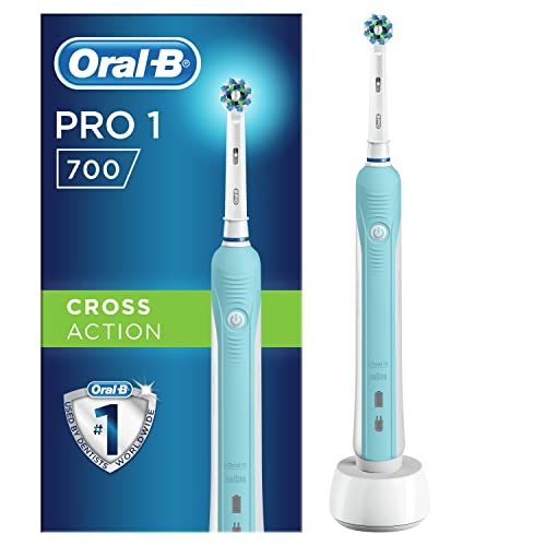 Oral-B Pro 1 700 Cepillo Eléctrico Recargable Con Tecnología De Braun, 1 Cabezal De Recambio